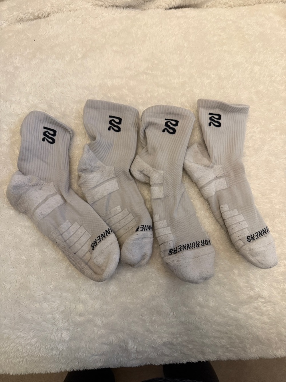 2 pairs of bandit socks